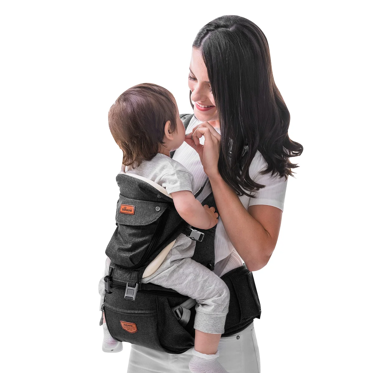 SUNVENO 3 in 1 Ergonomic Baby Carrier with Hip Seat for Newborns and Toddlers Review